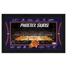Highland Mint - Phoenix Suns 2025 Facsimile Signature Court Framed Picture - Multicolor