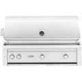 Angle. Lynx - Professional 42" Built-In Gas Grill - Stainless Steel.