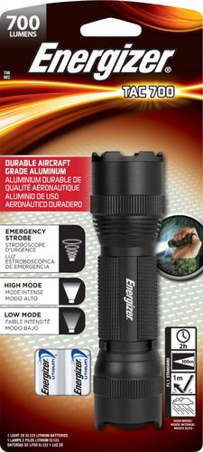 Energizer - Vision HD 700 Lumen LED Flashlight - Black was $24.99 now $18.99 (24.0% off)