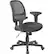 Front. WorkSmart - Screen Back Task Chair with Black Mesh Seat - Black.