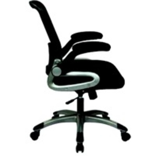 Right View: MESH MANAGER CHAIR WITH SCREEN BACK