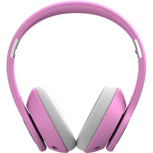 Front Standard. MARGARITAVILLE - MIX1 High Fidelity On-Ear Headphones by MTX - Pink.
