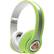 Left Standard. MARGARITAVILLE - MIX1 High Fidelity On-Ear Headphones by MTX - Lime.