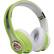 Right View. MARGARITAVILLE - MIX1 High Fidelity On-Ear Headphones by MTX - Lime.