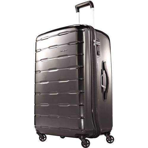Front Standard. Samsonite - Spin Travel/Luggage Case (Roller) for Travel Essential - Charcoal.