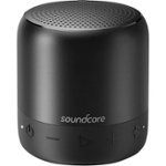 Front Zoom. Anker - Soundcore Mini 2 Portable Bluetooth Speaker - Black.