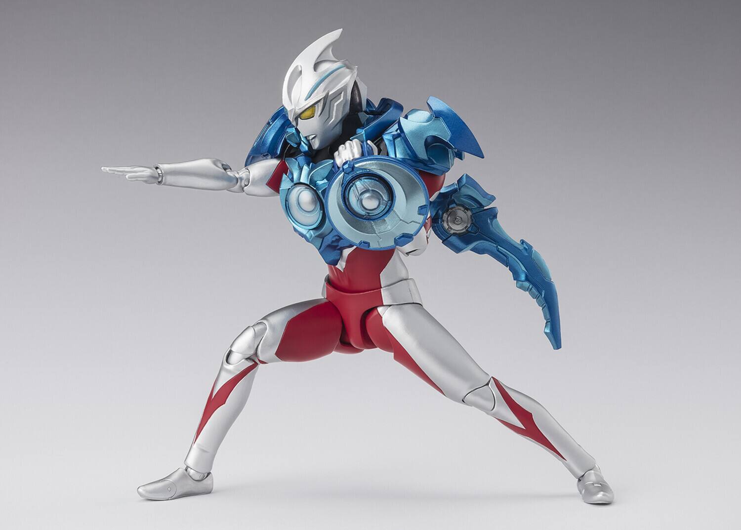 Alt View 3. Bandai - Tamashii Nations - Ultraman Arc - S.H.Figuarts - Luna Armor   - COLLECTIBLES - Multicolor.
