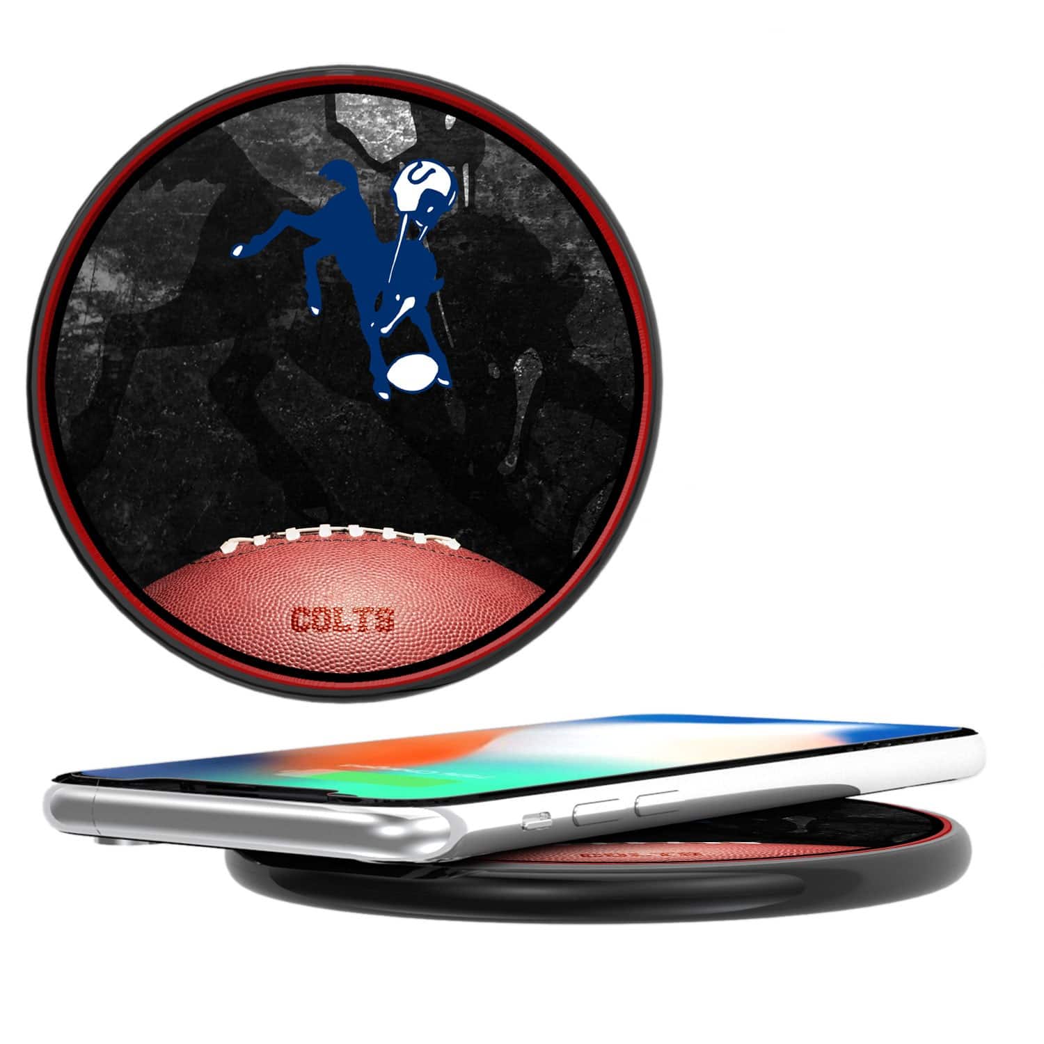 Keyscaper - Baltimore Colts 10-Watt Legendary Design Wireless Charger - Multicolor