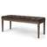 Angle. Simpli Home - Waverly Tufted Ottoman Bench - Distressed Brown.