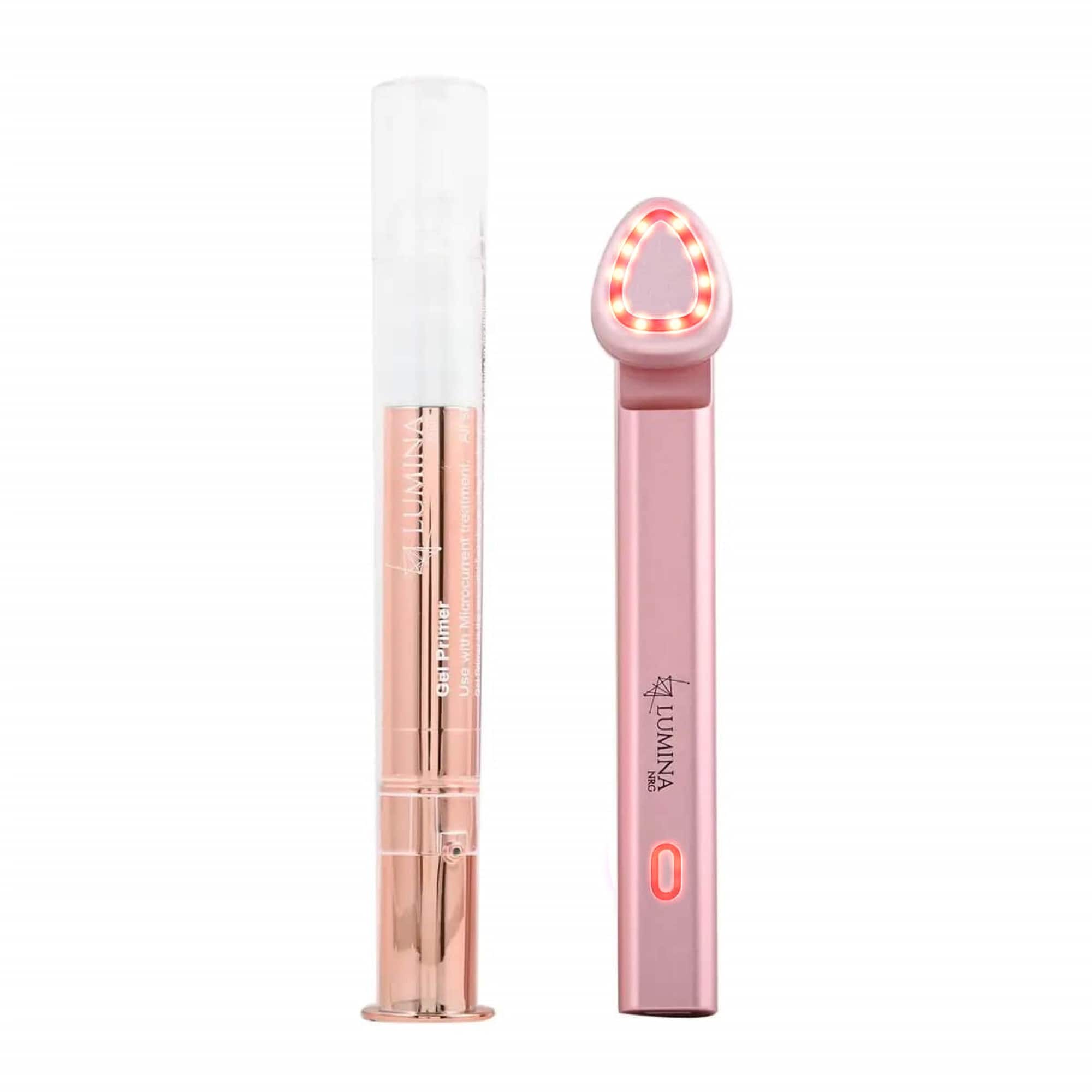 Lumina NRG - Mini Glow Pro 4 in 1 Beauty LED Wand - Pink