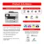 Product At-A-Glance: MegaTank GX7120 Wireless Inkjet All-In-One Printer

Features:
- Wireless Print, Copy, Scan
- Canon - MegaTank
- Auto 2-sided Printing
- Mobile Device Printing
- Compatible Inks
- Up to 2 years of ink included in the box
- Print up to 6,000 black & white/14,000 color pages using a single set of inks!
- Save up to 80% compared to laser
- 26 26 26 26 C M Y K
- Connectivity: Compatible with Windows, Mac, Chromebook, iOS, and Android
- 2.7" Color Touchscreen LCD
- Auto 2-sided printing
- 50-sheet Single-Pass Auto Document Feeder (ADF)
- Canon PRINT App
- mopria Works with Apple AirPrint
- PosterArtist Online Version