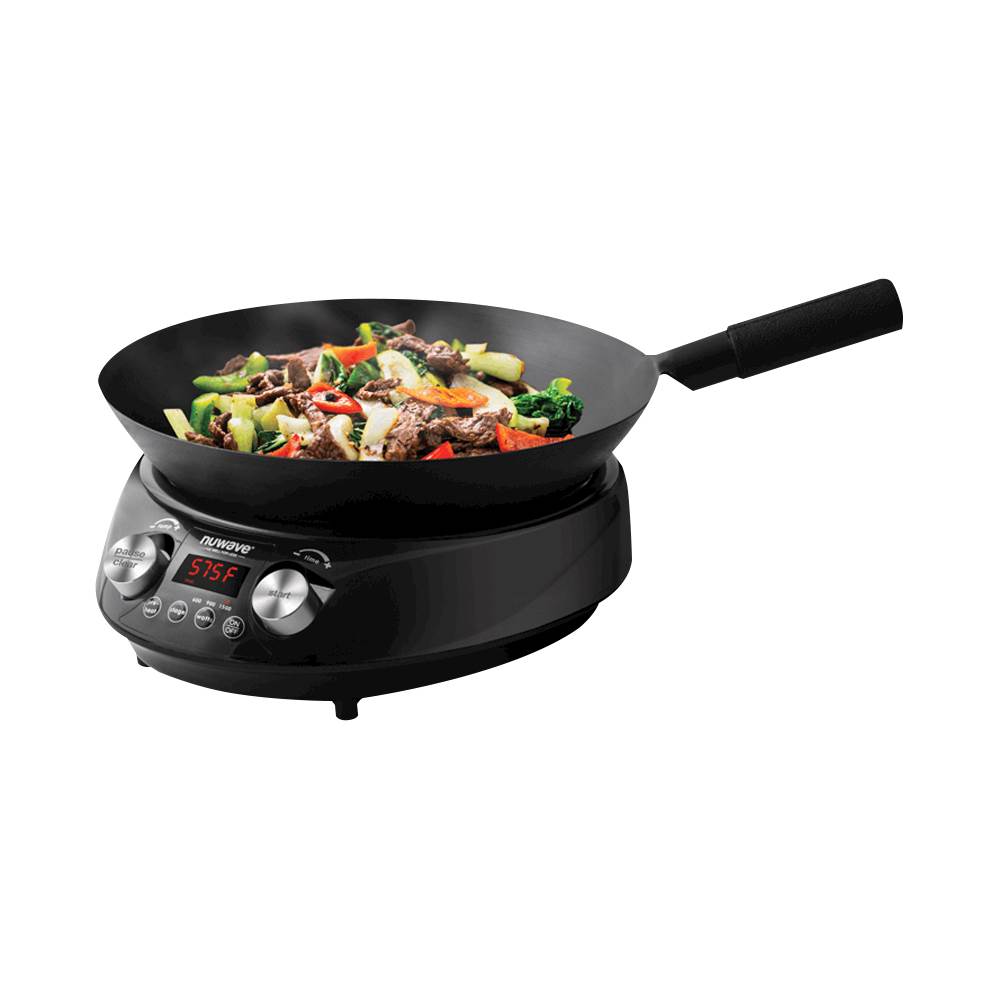 New Wok Day! Nuwave Wok and induction cooktop set! : r/carbonsteel