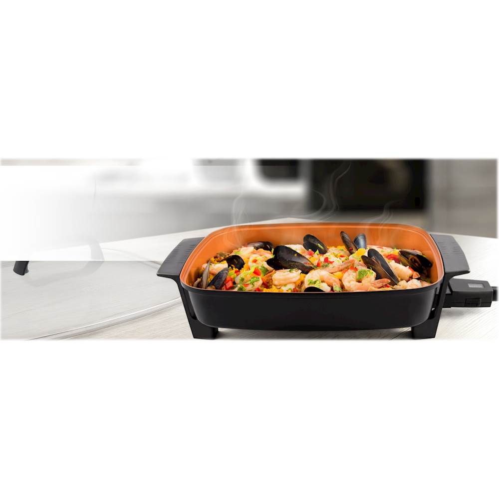 Nuwave nuwave commercial 12-inch non-stick healthy ceramic fry pan