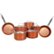 Angle Zoom. NuWave - 12-Piece Forged Cookware Set - Copper.