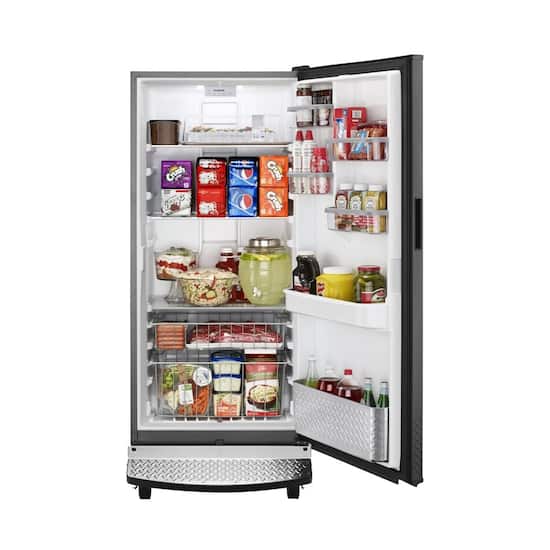 Gladiator 17 8 Cu Ft Refrigerator Black Garf30fdgb Best Buy