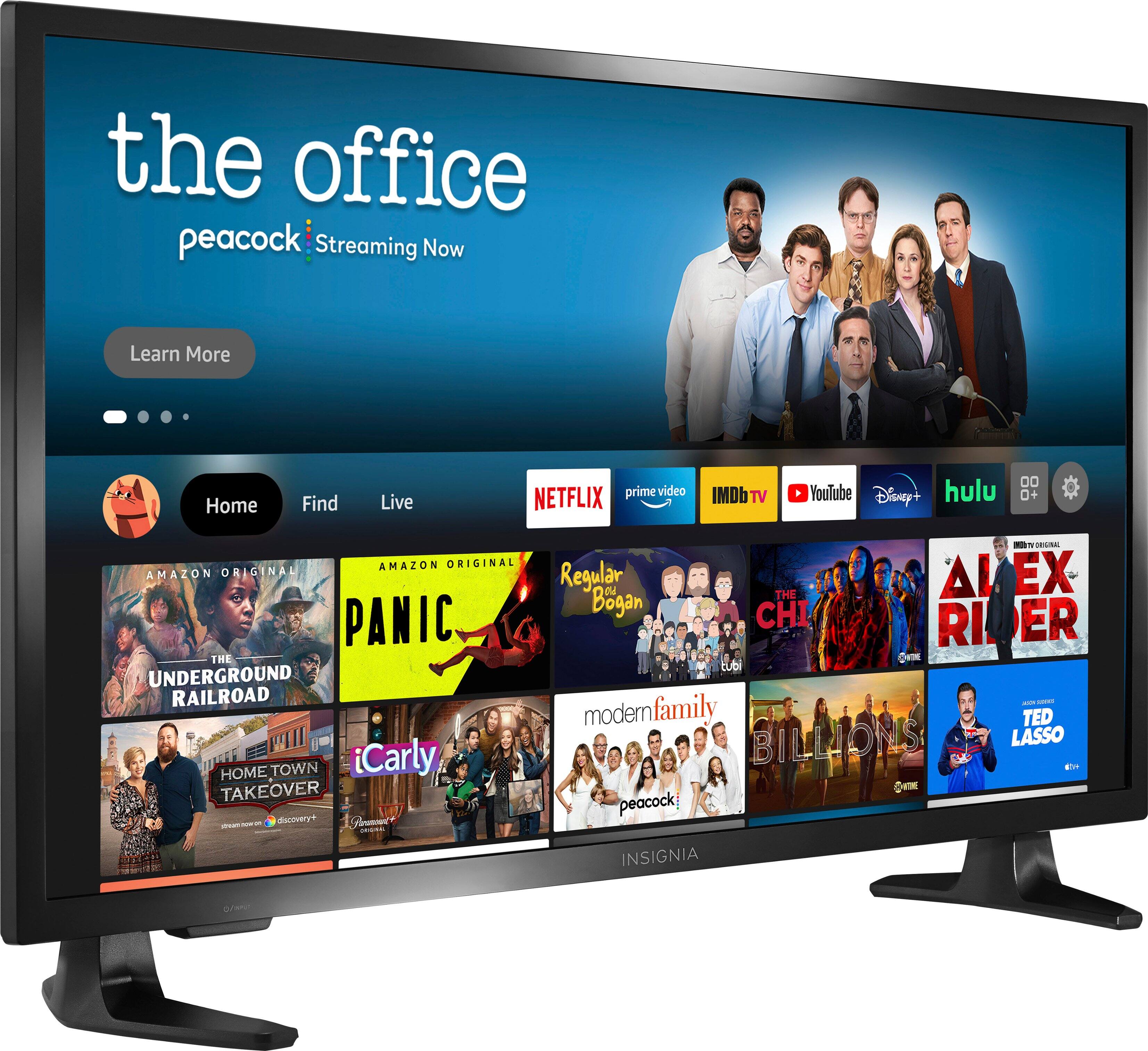 Angle. Insignia™ - 32" Class F20 Series LED HD Smart Fire TV.