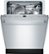 Alt View Zoom 1. Bosch - 100 Series 24" Top Control Built-In Hybrid Stainless Steel Tub Dishwasher with 3rd Rack and PureDry, 48 dBA - Stainless Steel.