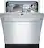 Alt View 2. Bosch - 100 Series 24" Top Control Built-In Hybrid Stainless Steel Tub Dishwasher with 3rd Rack and PureDry, 48 dBA - Stainless steel.