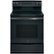 Front Zoom. GE - 5.3 Cu. Ft. Freestanding Electric Range with Self-cleaning - Black slate.