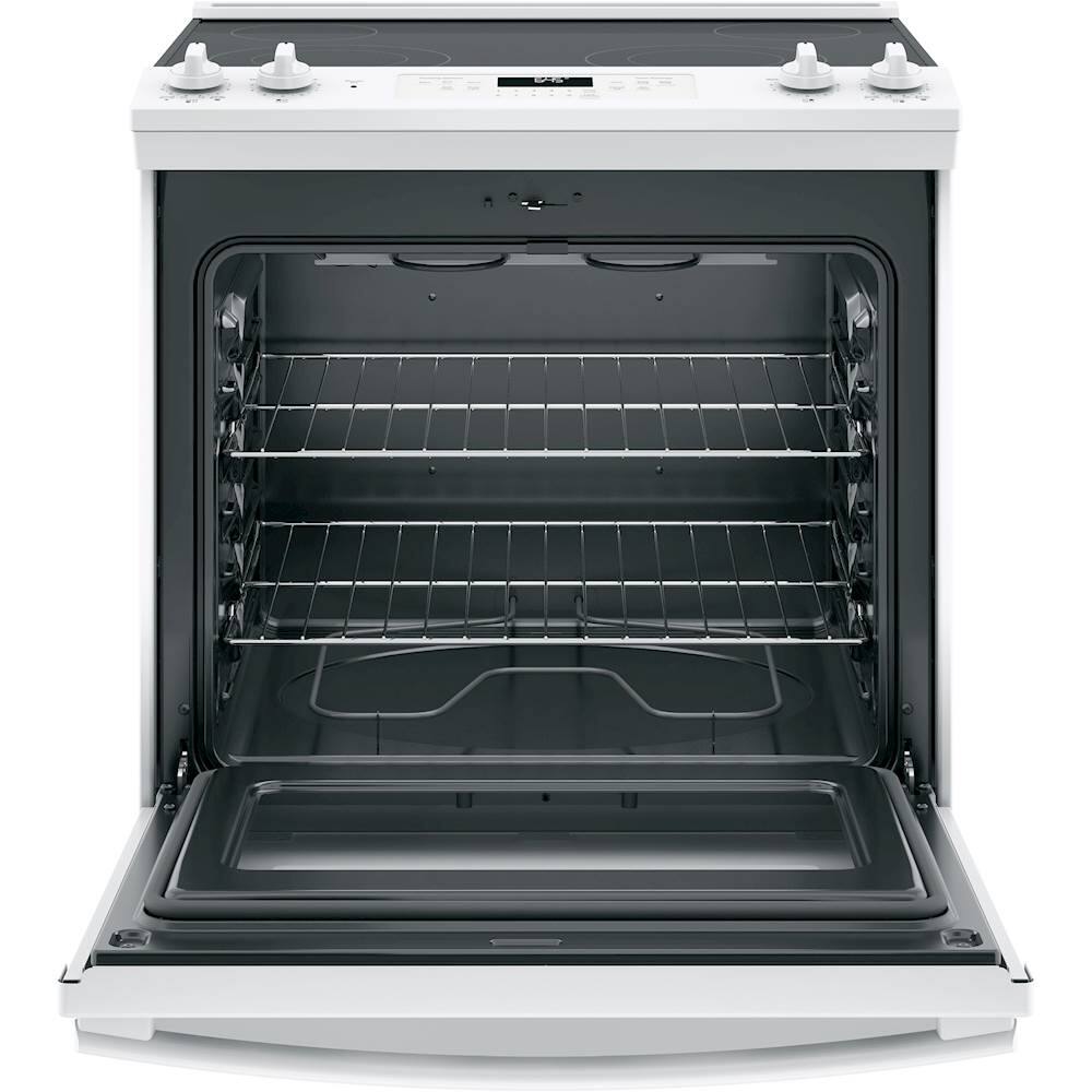 Best Buy GE 5.3 Cu. Ft. SelfCleaning SlideIn Electric Range White