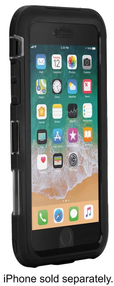 survivor extreme modular case for apple iphone 7 plus and 8 plus - gray/black