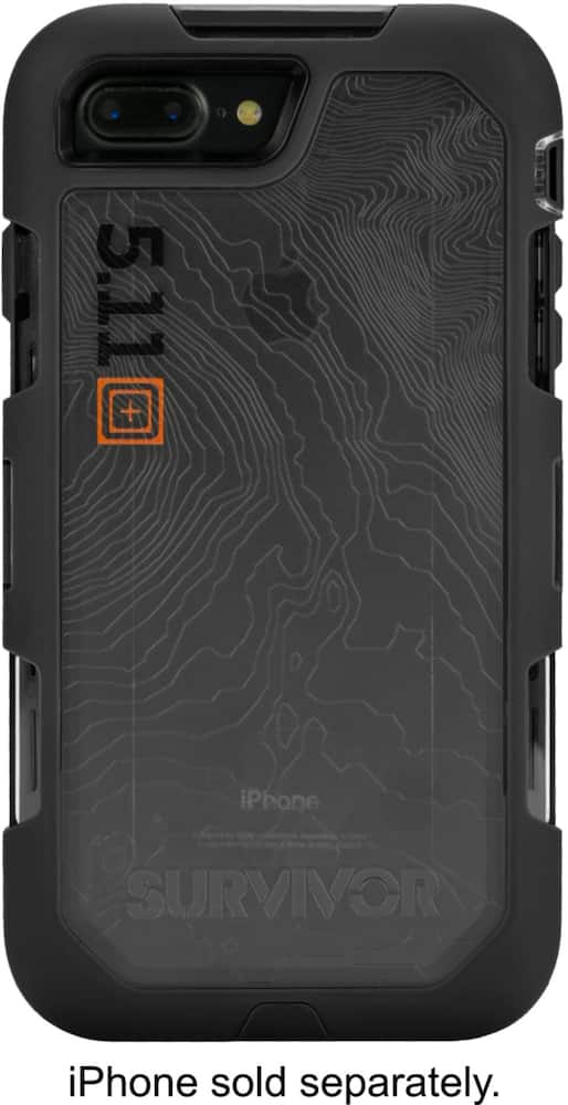 survivor extreme modular case for apple iphone 7 plus and 8 plus - gray/black survivor extreme modular case for apple iphone 7 plus and 8 plus - gray/black