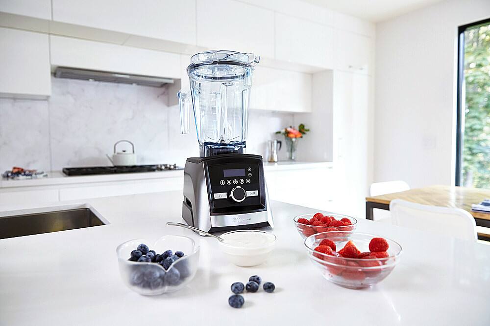 Alt View 19. Vitamix - Ascent Series A3500 Blender - Brushed Stainless.