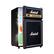 Alt View 12. Marshall - 4.4 Cu. Ft. Mini Fridge - Black With Brass And White Accents.