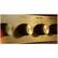 Alt View 13. Marshall - 4.4 Cu. Ft. Mini Fridge - Black With Brass And White Accents.