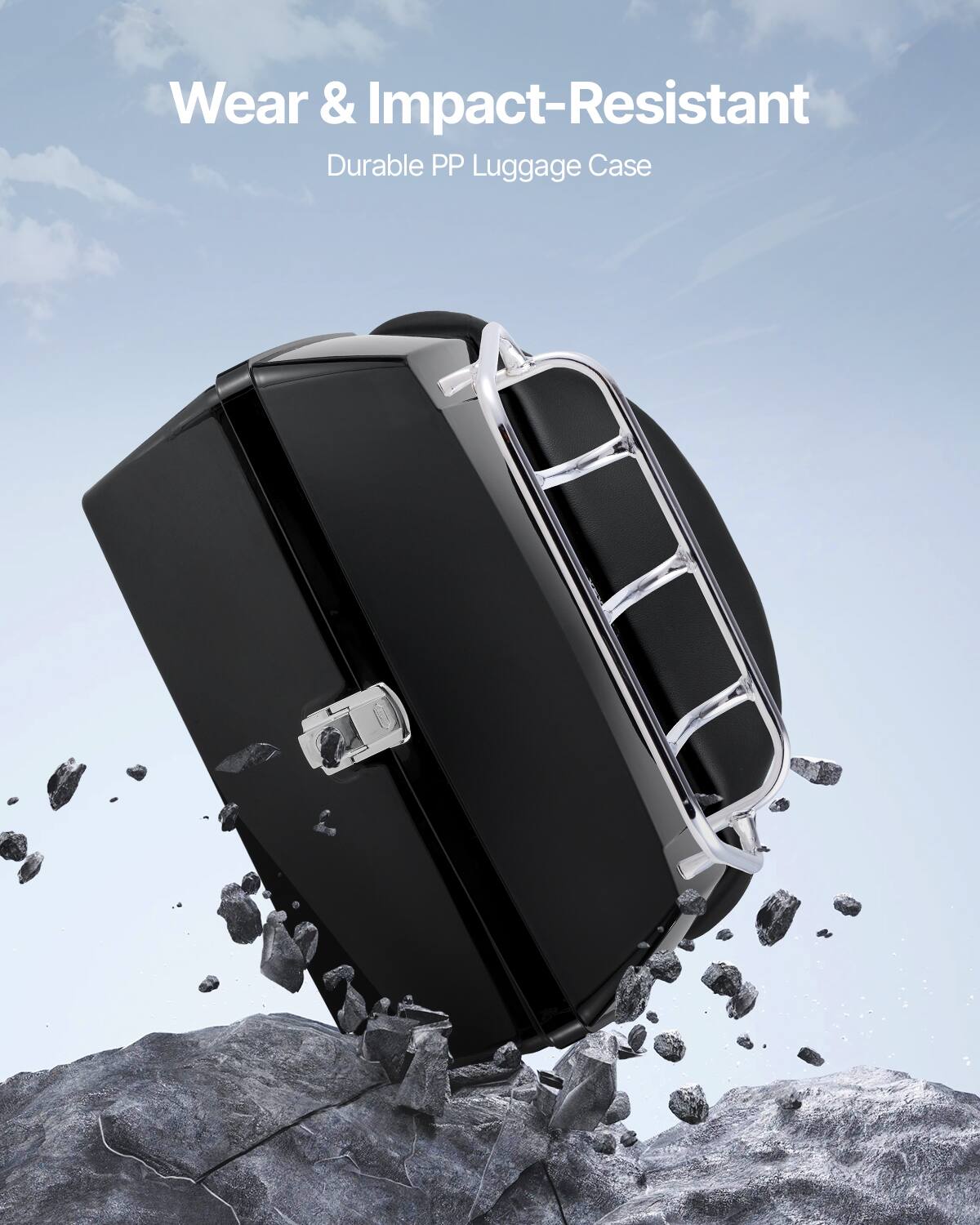 Wear & Impact-Resistant  
Durable PP Luggage Case