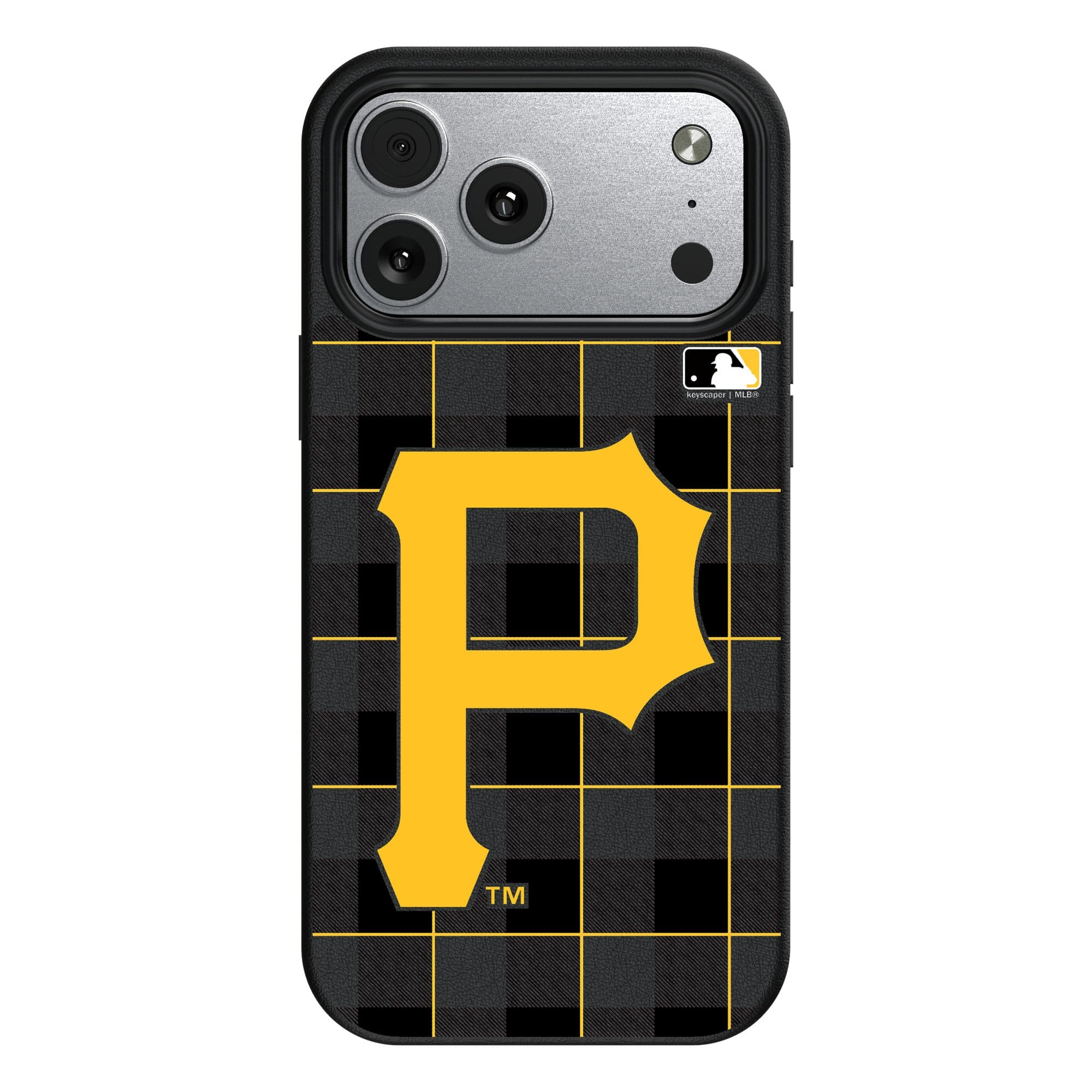 Keyscaper - MLB - Pittsburgh Pirates Plaid Magnetic Bump iPhone Case - 17 Air - Black price history on PriceWatchPro