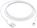 Front Zoom. Apple - 3.3' Lightning to USB Cable - White.