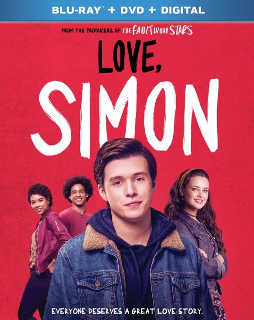 Front Standard. Love, Simon [Blu-ray/DVD] [2018].