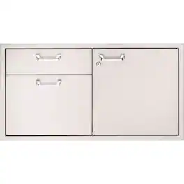 Lynx - Professional 42" Door Drawers Combination - Stainless Steel