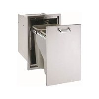 Lynx - 20" Outdoor Trash & Recycle Center - Stainless Steel - Angle_Zoom