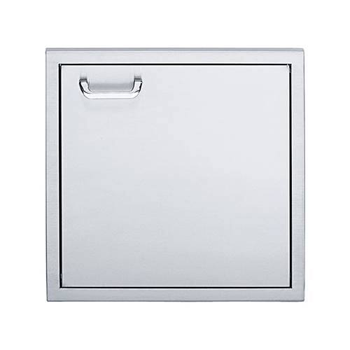 Front. Lynx - 24" Right Hinge Single Access Door - Stainless Steel.
