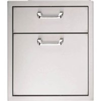 Lynx - 19" Double Drawer - Stainless steel - Angle_Zoom