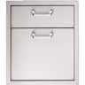 Lynx - 19" Double Drawer - Stainless Steel