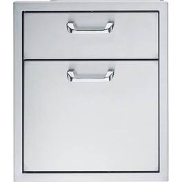 Lynx - 16" Double Drawer - Stainless Steel