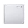 Front. Lynx - 24" Left Hinge Single Access Door - Stainless Steel.
