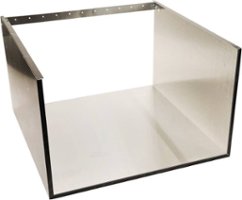 External Duct Cover for Select Sedona by Lynx 36" Range Hoods - Silver - Angle_Zoom