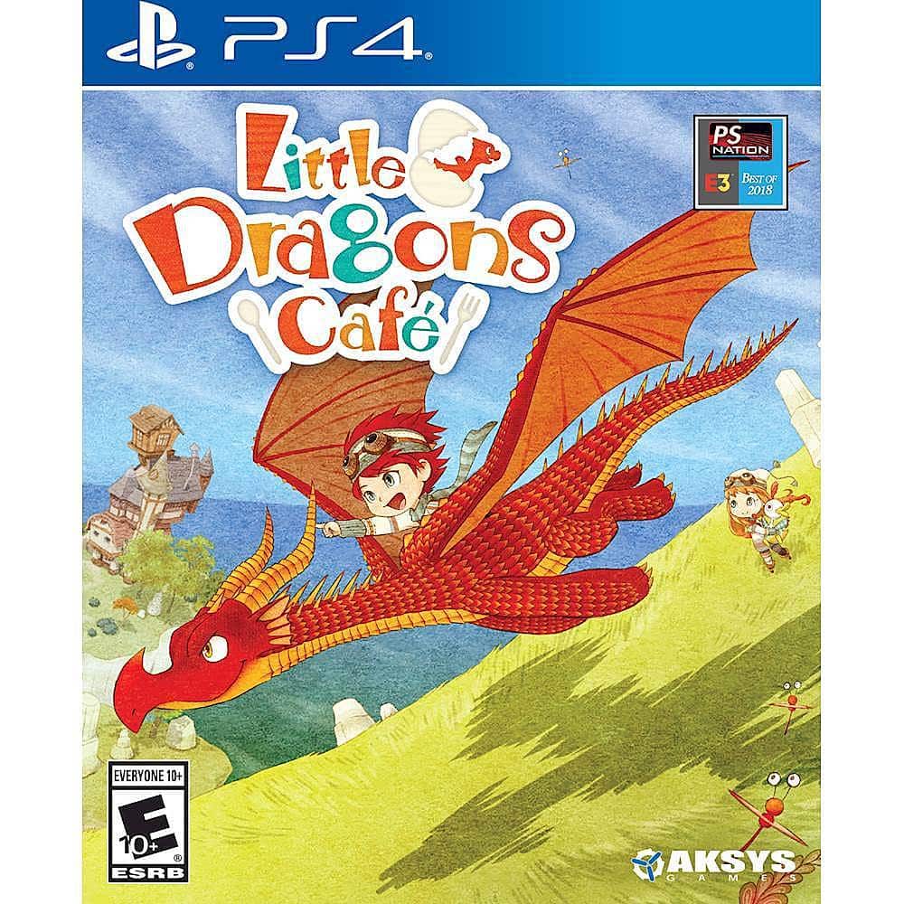 Front. Aksys Games - Little Dragons Café.