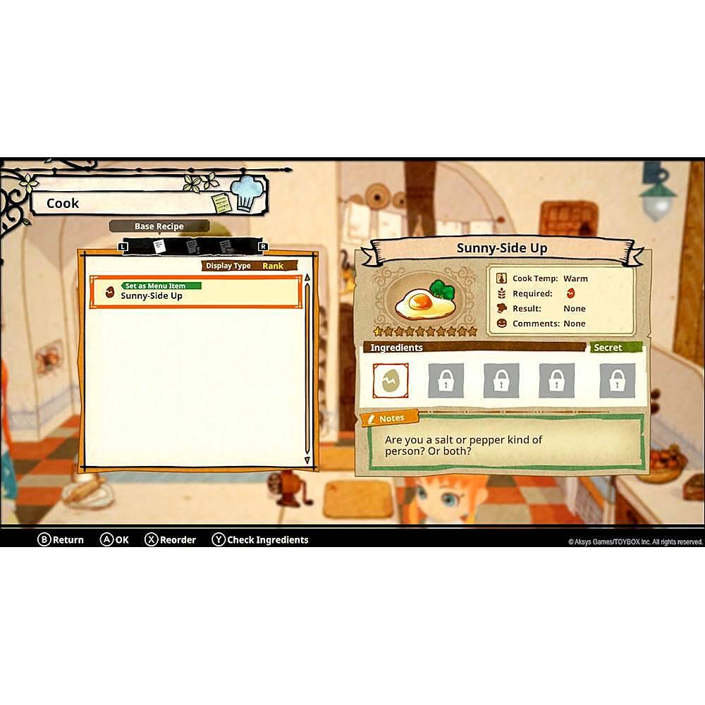 Alt View 15. Aksys Games - Little Dragons Café.