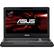 Front Standard. Asus - 15.6" Notebook - 8 GB Memory - 750 GB Hard Drive - Black.