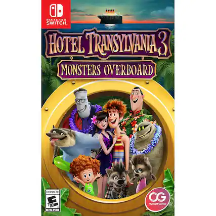 Front. Outright Games - Hotel Transylvania 3: Monsters Overboard. - E10+ (Everyone 10+)