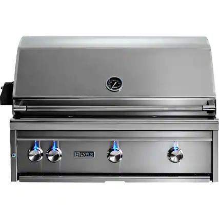 Angle. Lynx - Professional Gas Grill - Stainless Steel.