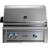 Angle. Lynx - Professional 30" Built-In Gas Grill - Stainless Steel.