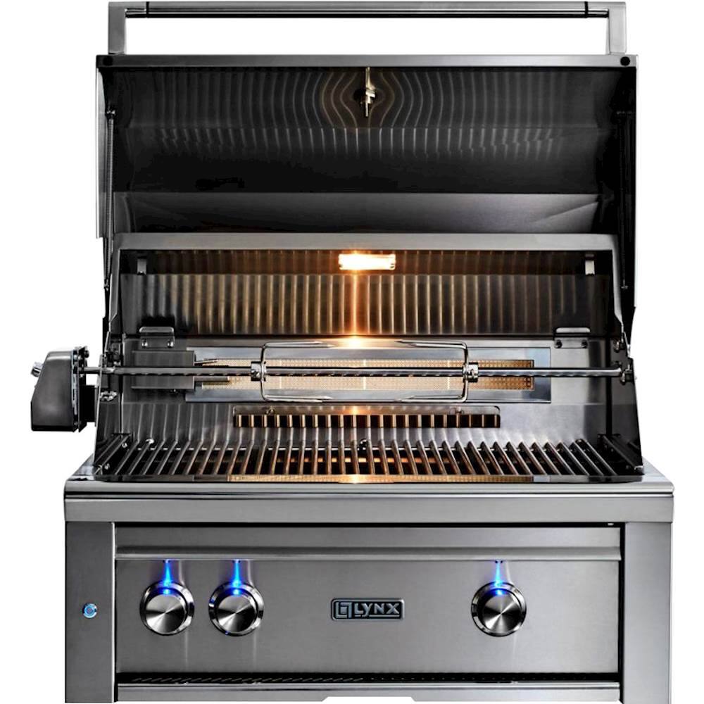 Alt View 12. Lynx - Professional 30" Built-In Gas Grill - Stainless Steel.