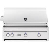 Lynx - Professional 36" Built-In Gas Grill - Stainless Steel - Angle_Zoom