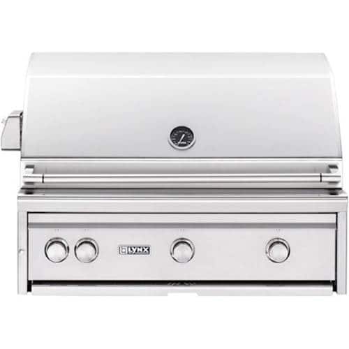 Lynx - Professional 36" Built-In Gas Grill - Stainless Steel - Angle_Zoom
